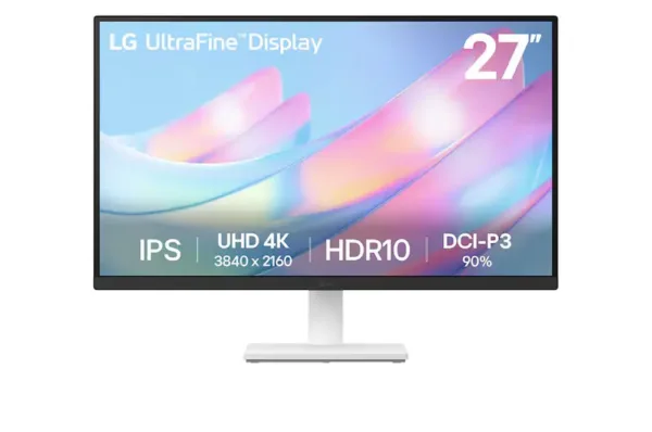 27” UltraFine™ UHD IPS monitor | DCI-P3 90%, HDR10