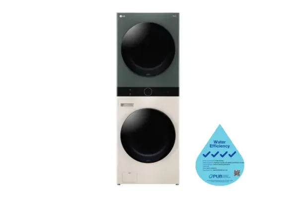25/20kg Objet WashTower™ All-In-One Stacked Washer Dryer